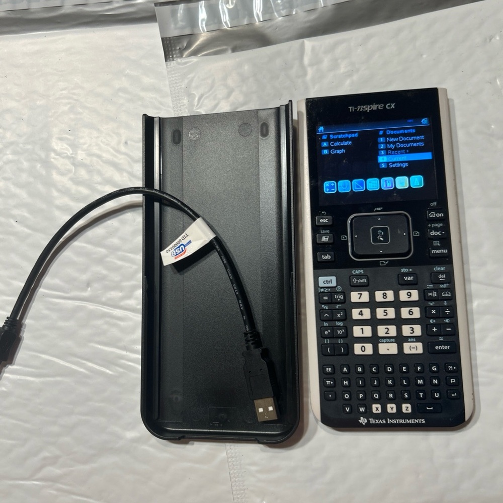 Texas Instruments TI Nspire CX Graphing Calculator Tested Color